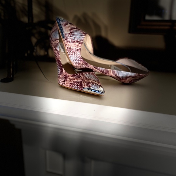 MARCIANO STILETTOS IN PYTHON PRINT - LIKE NEW - Picture 15 of 16